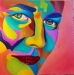 JV Escalant,CR, 80x80 cm