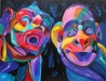 JV Escalant,The monkies, 116x89 cm