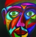 JV Escalant,lui, 70x70 cm