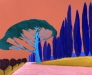 Jean-Vincent ESCALANT, Paysages méditerranéens 2, acrylique sur toile, 60x73cm