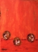 JV ESCALANT, Composition II (red), 130x97cm