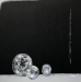 JV ESCALANT, Composition III (black), 100x100cm