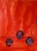 JV ESCALANT, Composition XIV red&blue, 80x60cm