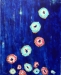 JV ESCALANT, Flowers III, 100x81cm